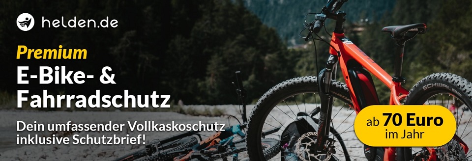 helden.de E Bike Versicherung